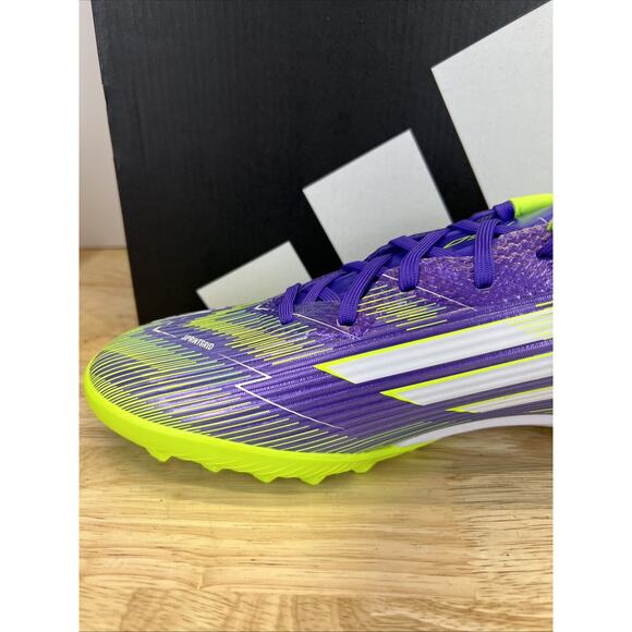 Adidas F50 League TF Turf Shoes Soccer Cleats Purple JH7724 Futsal Men’s Size 12 main image 5